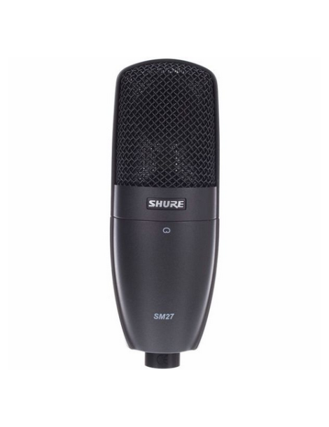 MICRÓFONO ESTUDIO SHURE SM27 CONDENSADOR CARDIODE