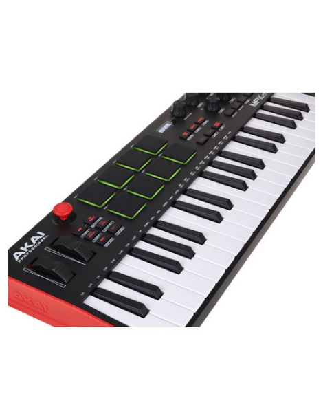 TECLADO CONTROLADOR AKAI MPK MINI PLUS 37 TECLAS + 8 PADS