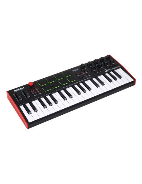 TECLADO CONTROLADOR AKAI MPK MINI PLUS 37 TECLAS + 8 PADS