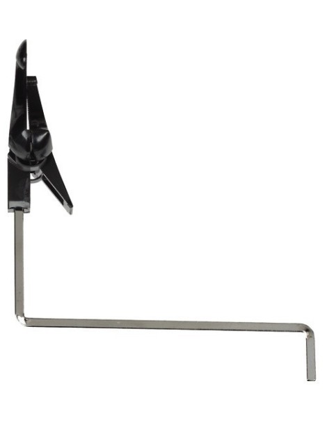 ATRIL SAXOFÓN PLASTI-LYRES, PLATEADO CON ANILLA DE LATÓN Y LIRA ABS 730608