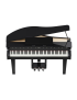 PIANO ELÉCTRICO ROLAND GP-3 SEMICOLA CONTRAPESADO 88 TECLAS NEGRO