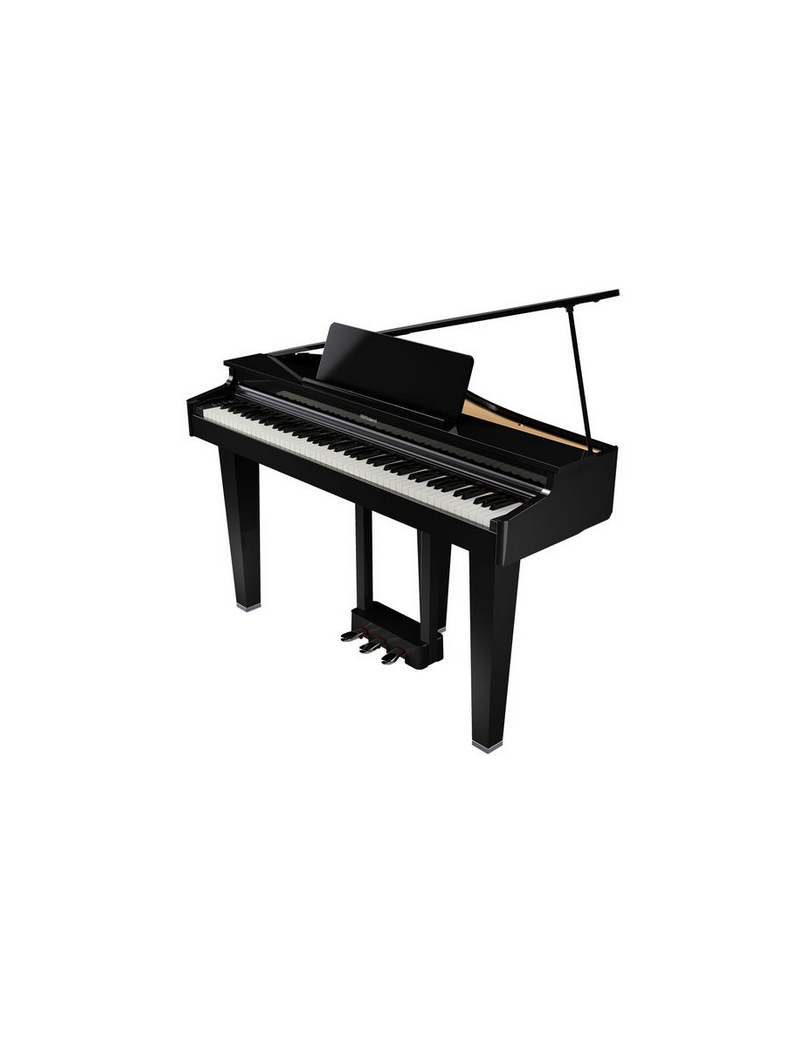 PIANO ELÉCTRICO ROLAND GP-3 SEMICOLA CONTRAPESADO 88 TECLAS NEGRO