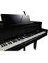 PIANO ELÉCTRICO ROLAND GP-9M SEMICOLA CONTRAPESADO 88 TECLAS MOVILES NEGRO