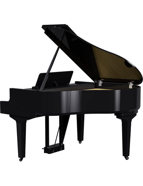 PIANO ELÉCTRICO ROLAND GP-9M SEMICOLA CONTRAPESADO 88 TECLAS MOVILES NEGRO