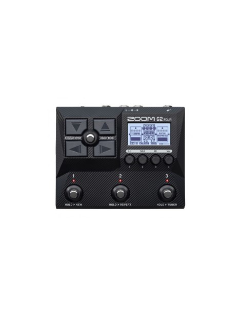 PEDALERA MULTIEFECTO ZOOM G2 FOUR GUITARRA LOOPER + RITMOS