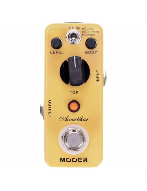 PEDAL MOOER ACOUSTIKAR ACOUSTIC GUITAR SIMULATOR