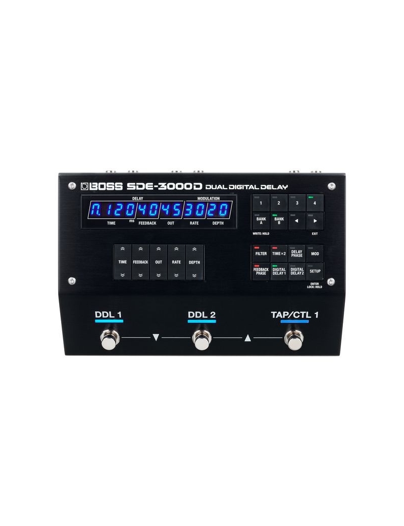 PEDAL BOSS SDE-3000D DUAL DIGITAL DELAY