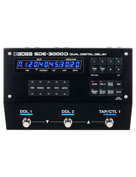 PEDAL BOSS SDE-3000D DUAL DIGITAL DELAY