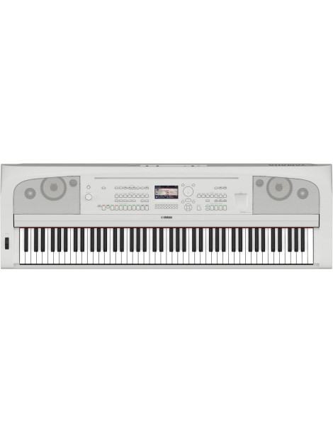 PIANO YAMAHA CONTRAPESADO DGX-670WH BLANCO 88 TECLAS PEDAL SUSTAIN + MUEBLE NL300WH