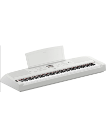 PIANO YAMAHA CONTRAPESADO DGX-670WH BLANCO 88 TECLAS PEDAL SUSTAIN + MUEBLE NL300WH