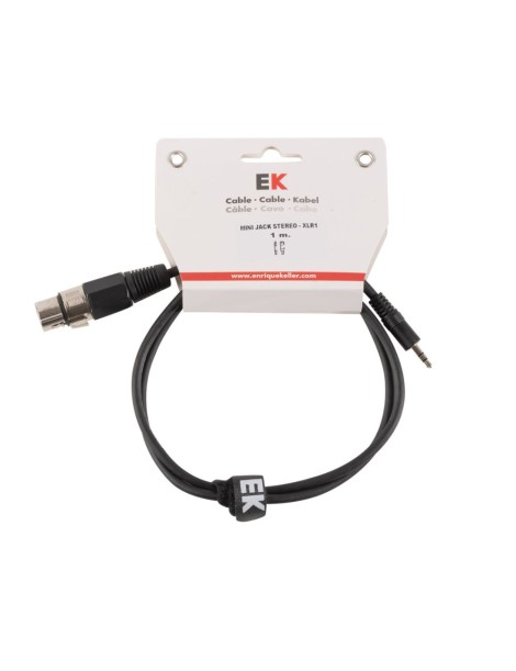 CABLE MINI JACK M ESTEREO - 1 CANON HEMBRA 1 METRO