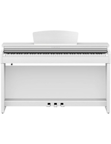 PIANO YAMAHA CONTRAPESADO CLP-725WH CLAVINOVA BLANCO 88 TECLAS MUEBLE Y 3 PEDALES