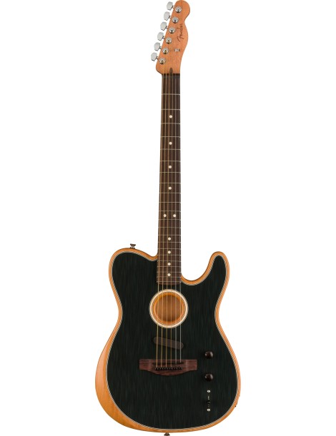 GUITARRA ELÉCTRICA FENDER ACOUSTASONIC PLAYER TELECASTER BRUSHED BLACK 972213239