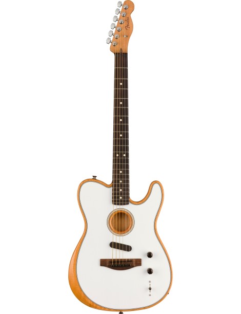 GUITARRA ELÉCTRICA FENDER ACOUSTASONIC PLAYER TELECASTER ARTIC WHITE 972213280