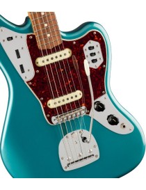 GUITARRA ELÉCTRICA FENDER MEXICO VINTERA '60 JAGUAR OCEAN TURQUOISE CON FUNDA 149773308