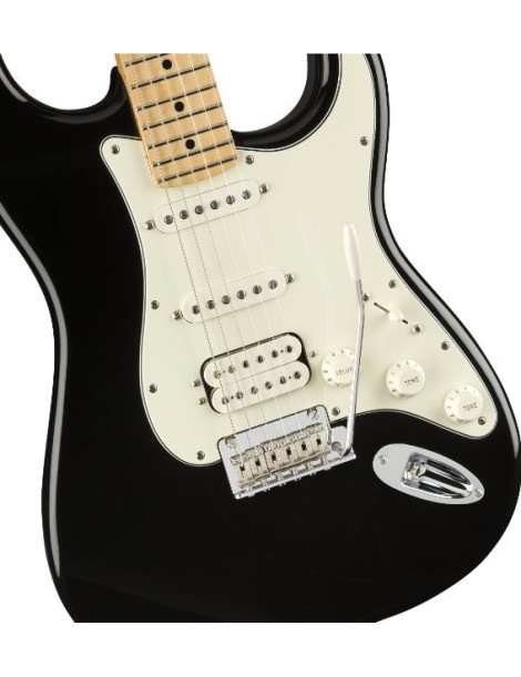 GUITARRA ELÉCTRICA FENDER MEXICO PLAYER SERIES STRATOCASTER BLACK HSS 144522506