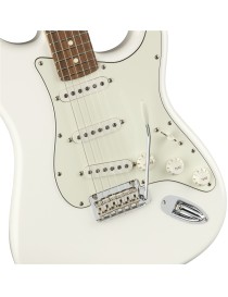 GUITARRA ELÉCTRICA FENDER MEXICO PLAYER STRATOCASTER POLAR WHITE 0144503515