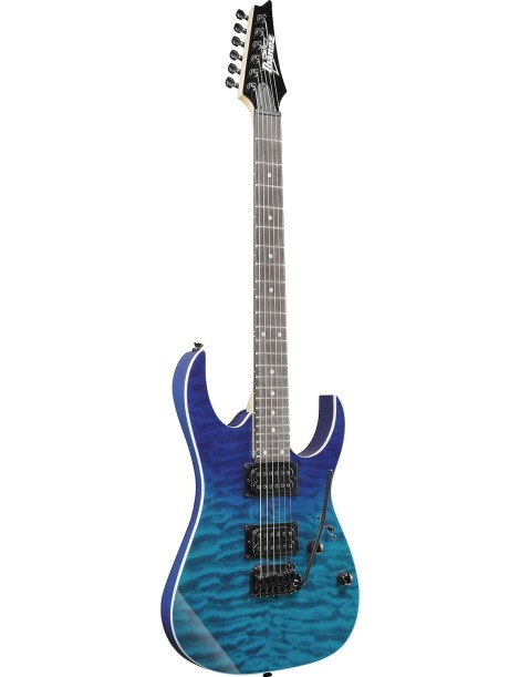 GUITARRA ELÉCTRICA IBANEZ GRG120QASPBGD BLUE GRADATION