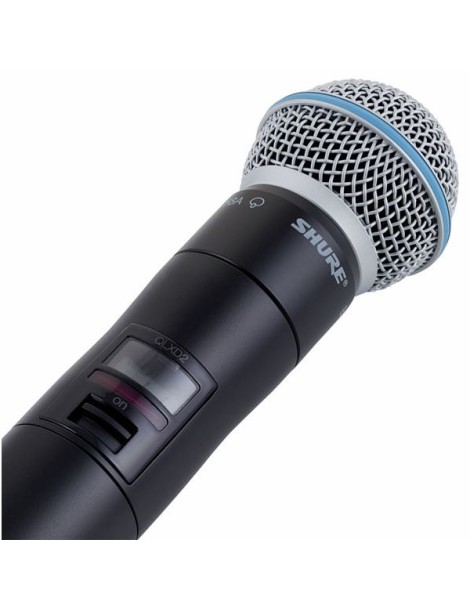 MICRÓFONO INALÁMBRICO SHURE QLXD24E/B58 H51