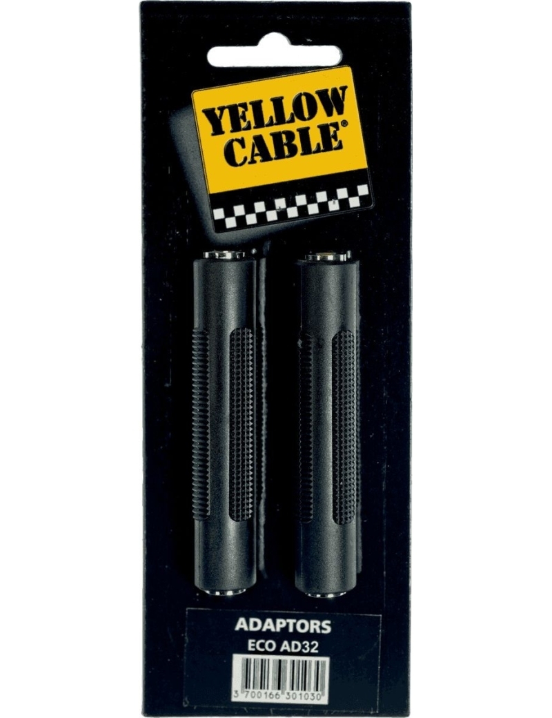 ADAPTADOR JACK ESTEREO H - JACK ESTEREO H BLISTER PAREJA