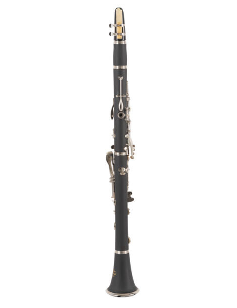 CLARINETE J.MICHAEL 360 SIb EBONITA LLAVES NIQUELADAS COMPLETO CON ESTUCHE.