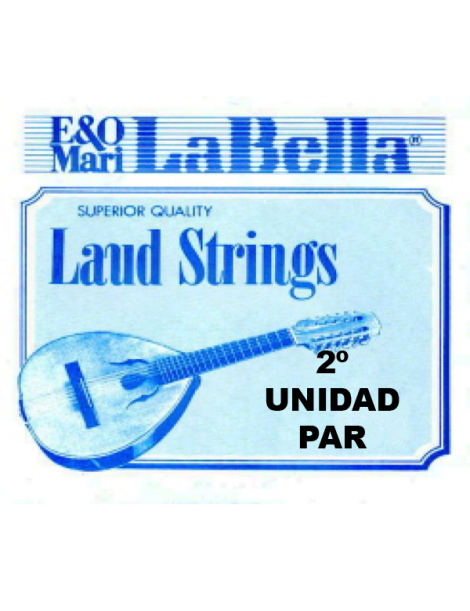 CUERDA LAÚD/BANDURRIA LA BELLA ML452 SUELTA 2ª PAR