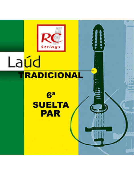 CUERDA LAÚD/BANDURRIA ROYAL CLASSIC TRADICIONAL L26 SUELTA 6º PAR