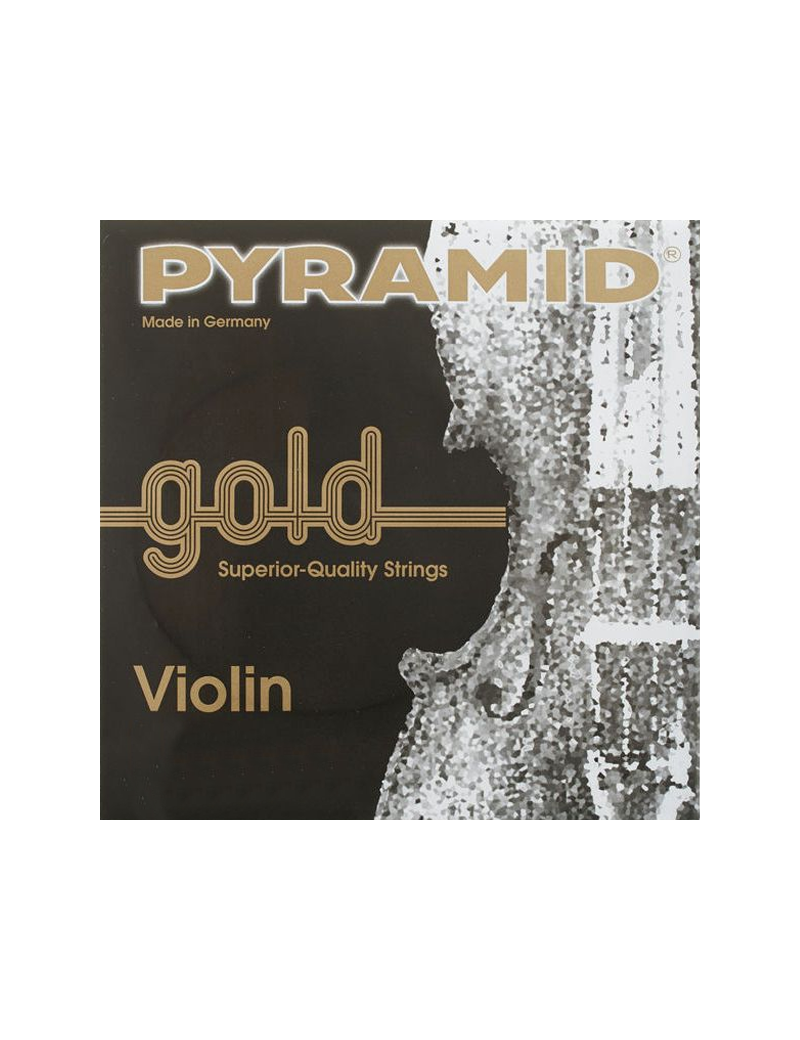 CUERDA VIOLÍN PYRAMID GOLD 4/4 MEDIUM JUEGO