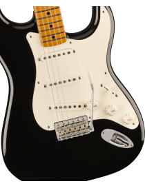 GUITARRA ELÉCTRICA FENDER MEXICO VINTERA II '50 STRATOCASTER BLACK CON FUNDA 149012306