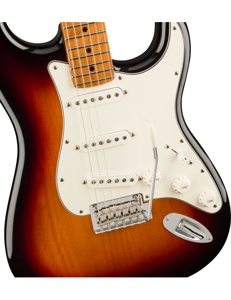 GUITARRA ELÉCTRICA FENDER MEXICO PLAYER STRATOCASTER SUNBURST ROASTED MAPLE NECK 144580500 ED. LIMITADA