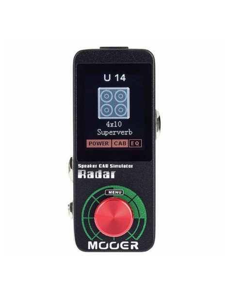 PEDAL MOOER RADAR SIMULADOR DE ALTAVOZ