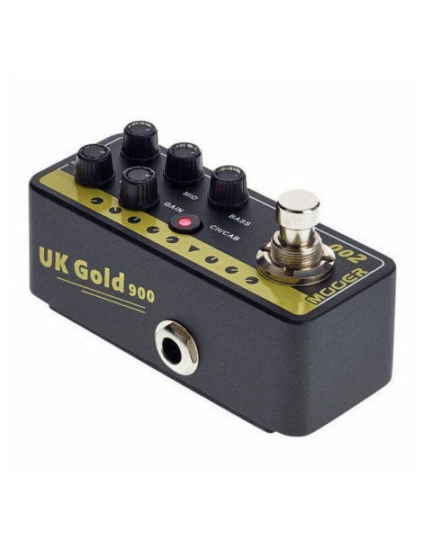 PEDAL MOOER 002 UK GOLD 900 MICRO PREAMP