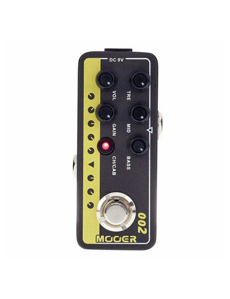 PEDAL MOOER 002 UK GOLD 900 MICRO PREAMP