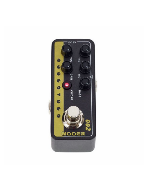 PEDAL MOOER 002 UK GOLD 900 MICRO PREAMP