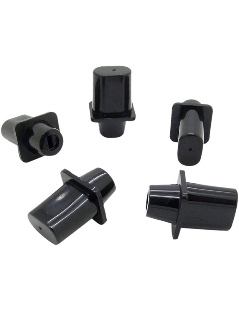 PIVOTE PLÁSTICO PARA PALANCA DE CAMBIO DE PASTILLAS TIPO TELECASTER LARGO NEGRO UNIDAD