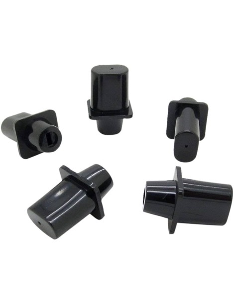 PIVOTE PLÁSTICO PARA PALANCA DE CAMBIO DE PASTILLAS TIPO TELECASTER LARGO NEGRO UNIDAD