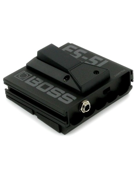 PEDAL INTERRUPTOR BOSS FS-5L CON INDICADOR DE ON/OFF, CON CAMBIO DE POLARIDAD