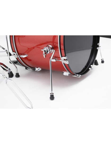 BATERÍA TAMA SET CASCOS ST50H5-CDS STAGESTAR 5 PIEZAS + HH 14" Y CRASH RIDE 18" MEINL CANDY RED