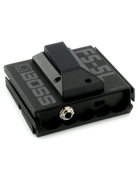 PEDAL INTERRUPTOR BOSS FS-5L CON INDICADOR DE ON/OFF, CON CAMBIO DE POLARIDAD