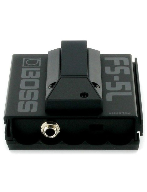 PEDAL INTERRUPTOR BOSS FS-5L CON INDICADOR DE ON/OFF, CON CAMBIO DE POLARIDAD