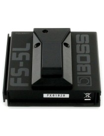 PEDAL INTERRUPTOR BOSS FS-5L CON INDICADOR DE ON/OFF, CON CAMBIO DE POLARIDAD