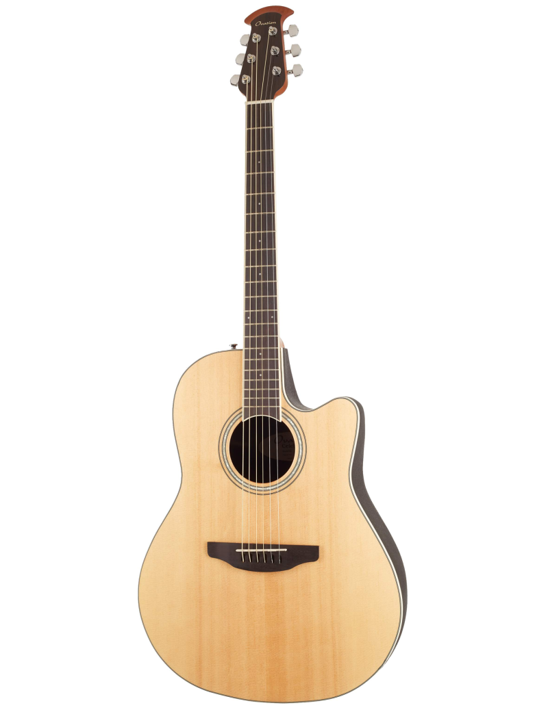 GUITARRA ACÚSTICA OVATION 4/4 RECORTADA CS24-4-G CELEBRITY TRADITIONAL NATURAL CON PREVIO