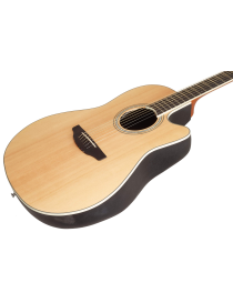 GUITARRA ACÚSTICA OVATION 4/4 RECORTADA CS24-4-G CELEBRITY TRADITIONAL NATURAL CON PREVIO