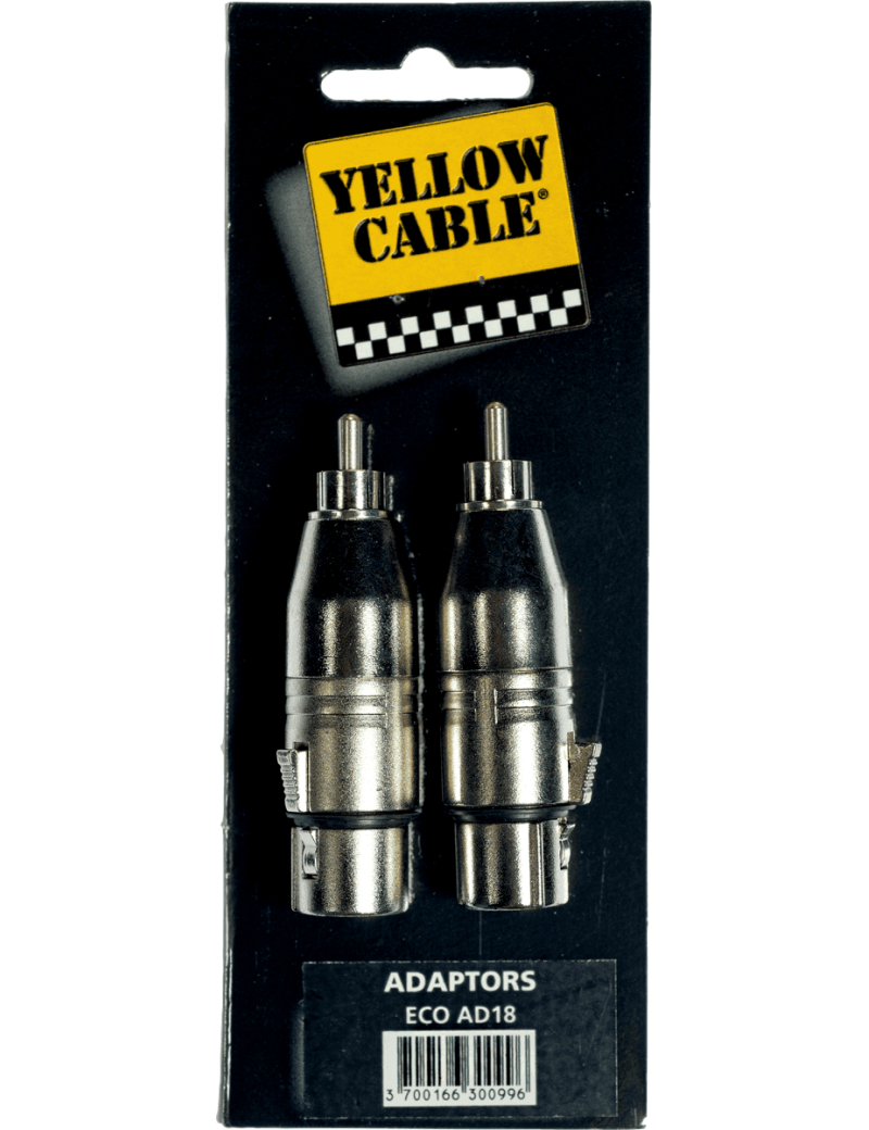 ADAPTADOR RCA M - CANON H BLISTER PAREJA
