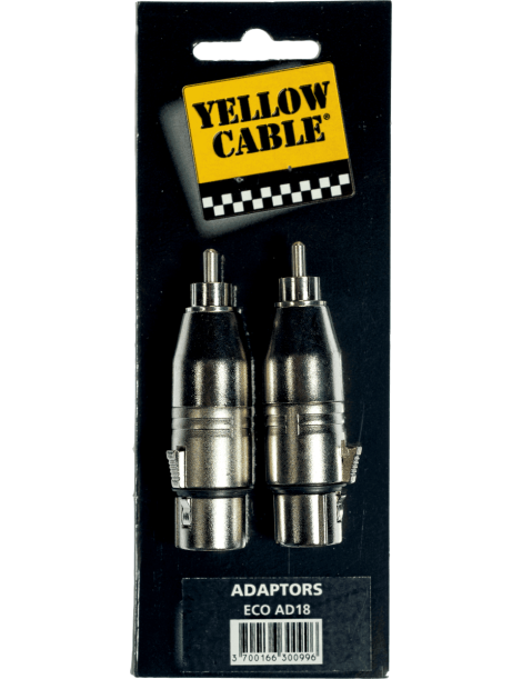 ADAPTADOR RCA M - CANON H BLISTER PAREJA