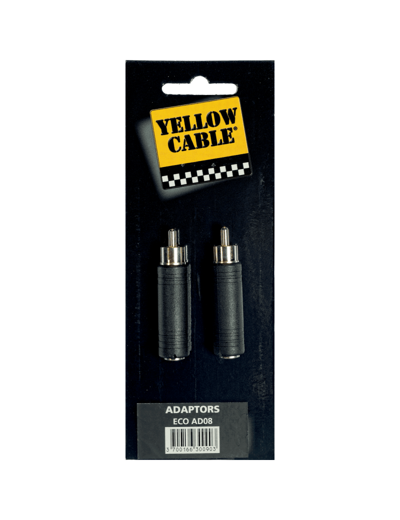ADAPTADOR RCA M -JACK H BLISTER PAREJA