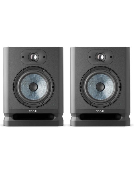 ALTAVOZ MONITOR ACTIVO FOCAL ALPHA EVO 65 2x80W BIAMPLIFICADO PAREJA NEGRO