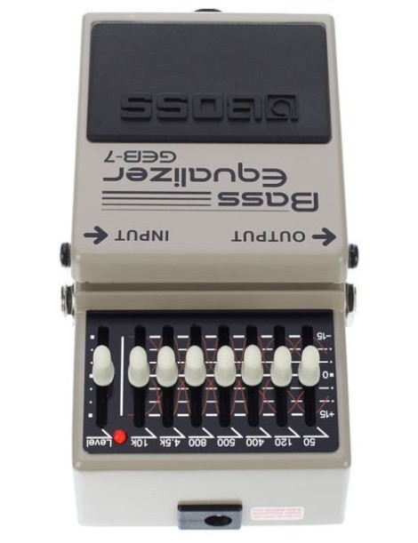 PEDAL BOSS GEB-7 BASS EQUALIZER