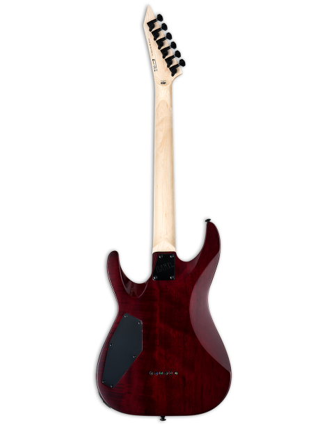 GUITARRA ELÉCTRICA ESP LTD MH-200QM NT SEE THRU BLACK CHERRY