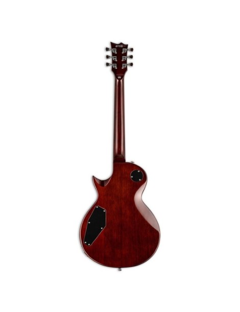 GUITARRA ELÉCTRICA ESP LTD EC 256 STBCSB SEE THRU BLACK CHERRY